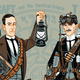Illustration for article titled Someone please make this: HP Lovecraft and Nikola Tesla, Paranormal Investigators